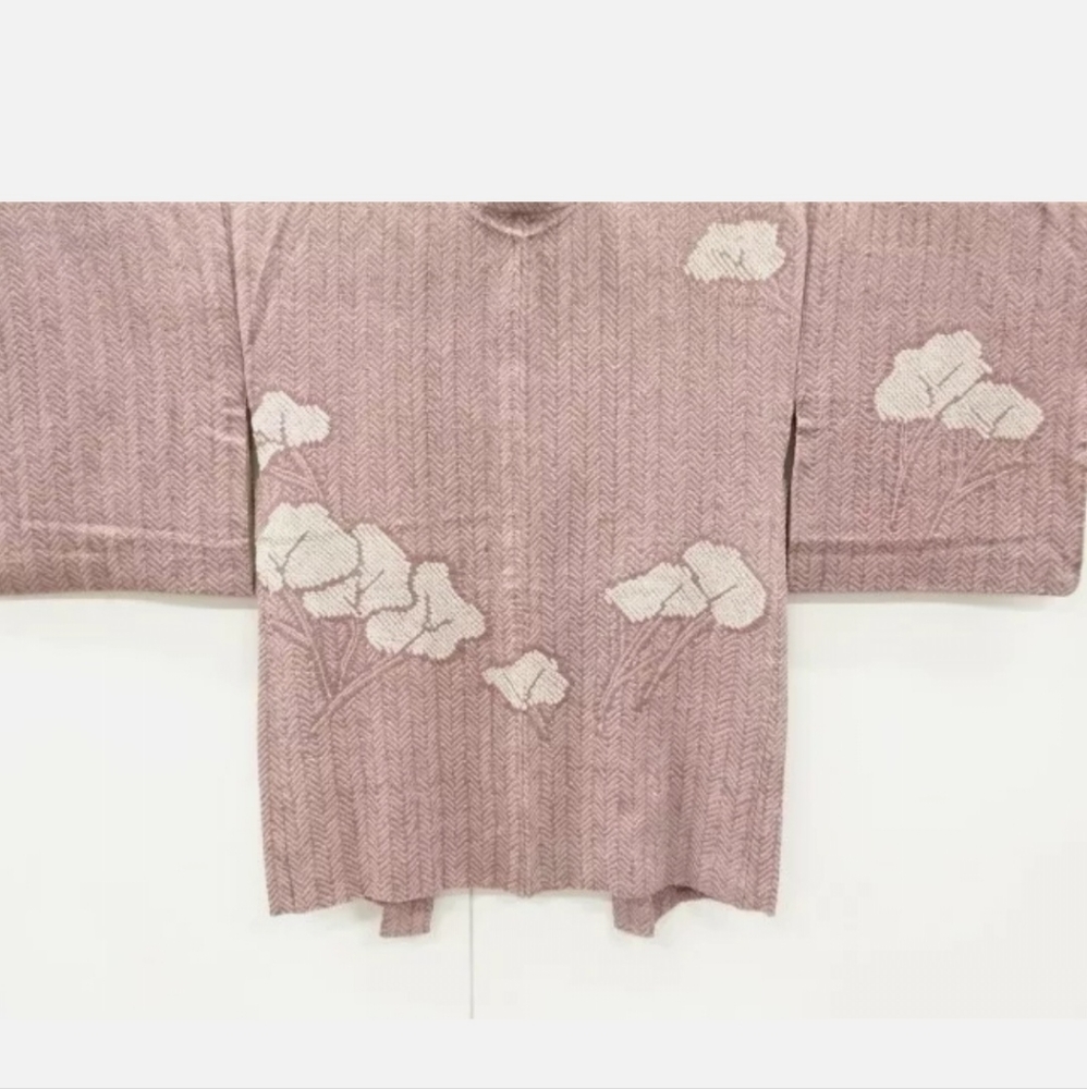 Vintage Silk Kimono Jacket | Japanese Haori | Cover Up